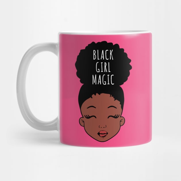 Black Girl Magic, African American Girl by UrbanLifeApparel